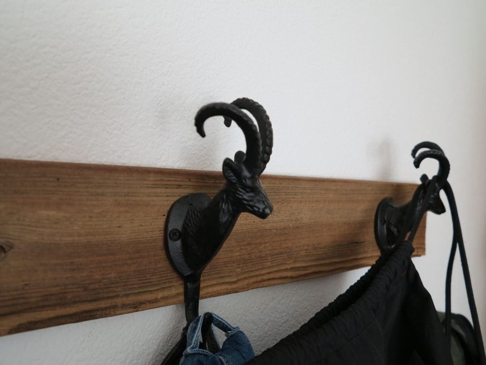 Herzanhänger aus Altholz